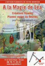 A la magie de Léa, Fleuriste dans le Cher
